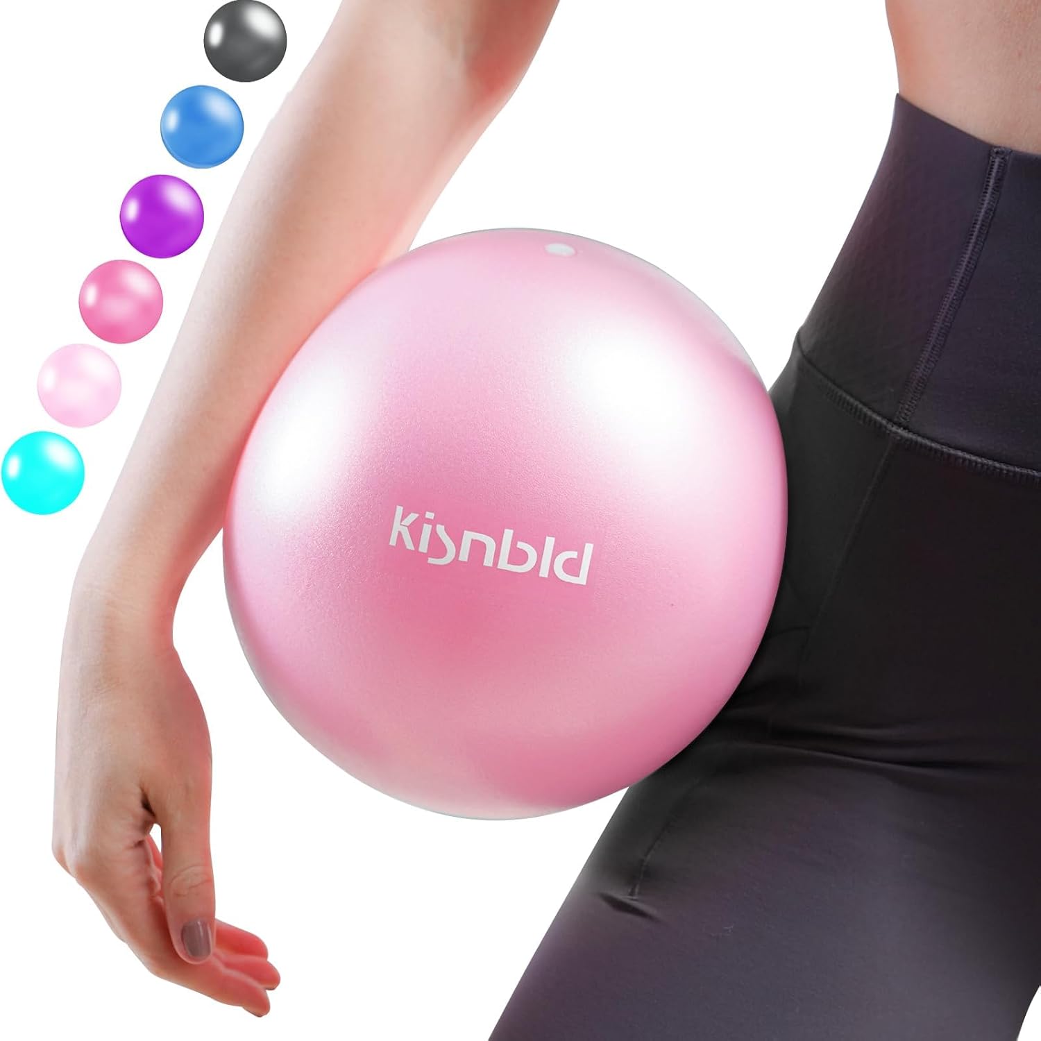 Yoga Fitness At Home - Kleine oefenbal, 9 inch mini pilatesbal,