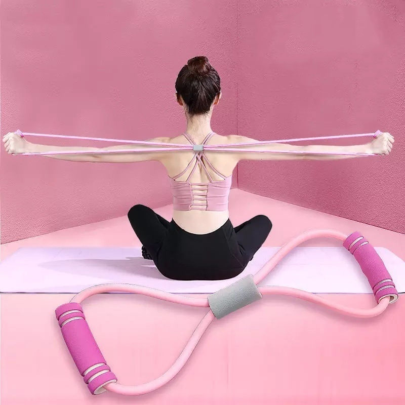 Yoga Fitness At Home - Weerstandsbanden met schuim Sport thuis Yoga
