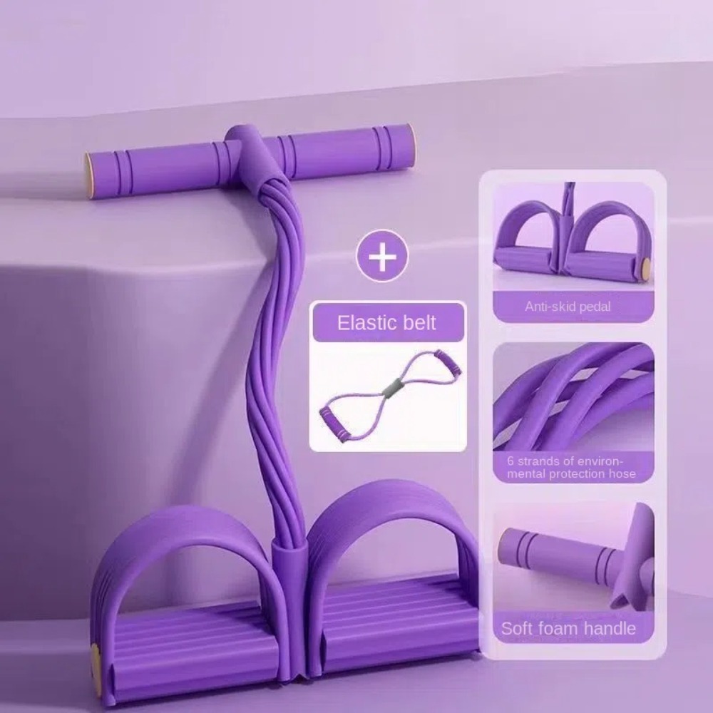 6-buis weerstandsbandenset met - Yoga Fitness At Home recensie en prijs