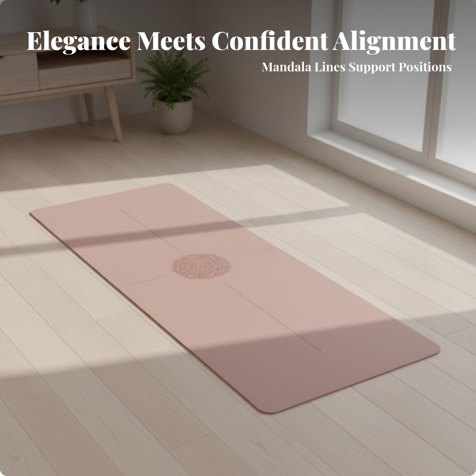 Veelzijdig oefenmatje met meda - Yoga Fitness At Home recensie en prijs