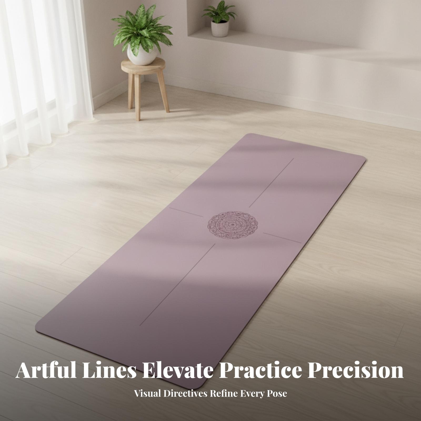 Veelzijdig oefenmatje met meda - Yoga Fitness At Home recensie en prijs