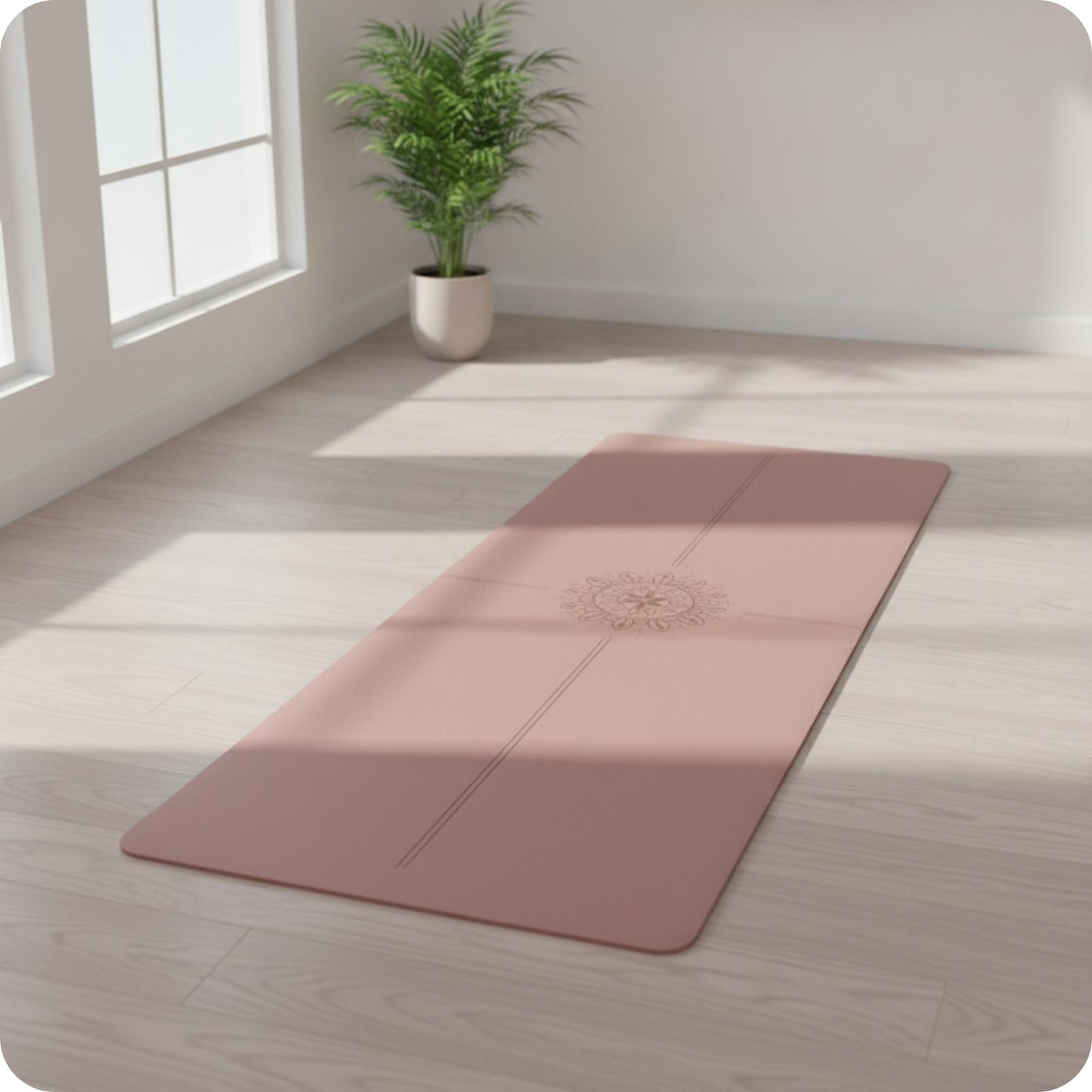 Veelzijdig oefenmatje met meda - Yoga Fitness At Home recensie en prijs