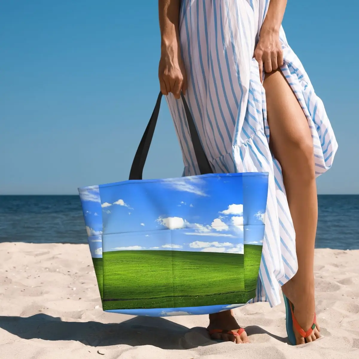 Windows XP Wallpaper Strandtas - Yoga Fitness Wallpaper recensie en prijs