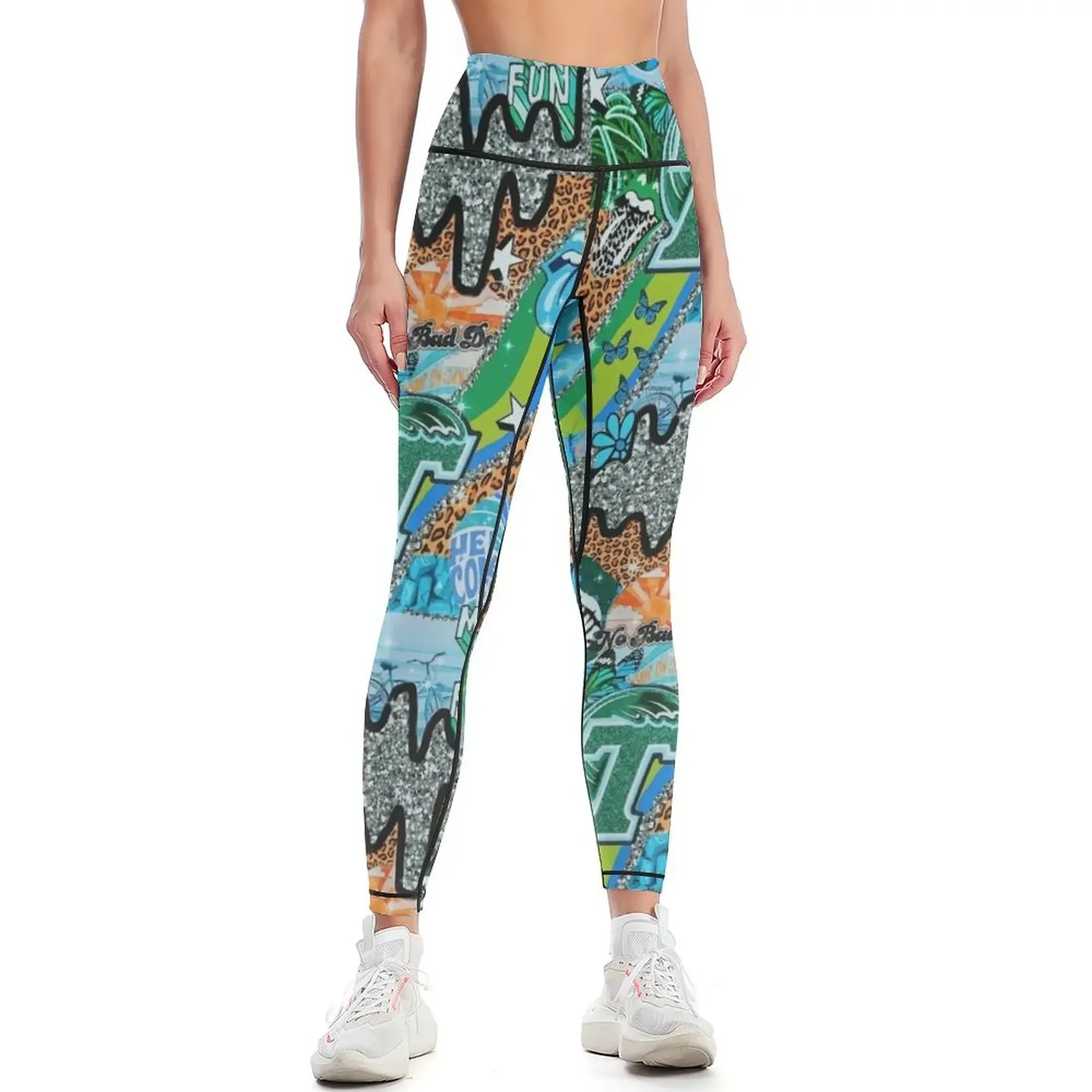 TU WALLPAPER Leggings Dames sp - Yoga Fitness Wallpaper recensie en prijs