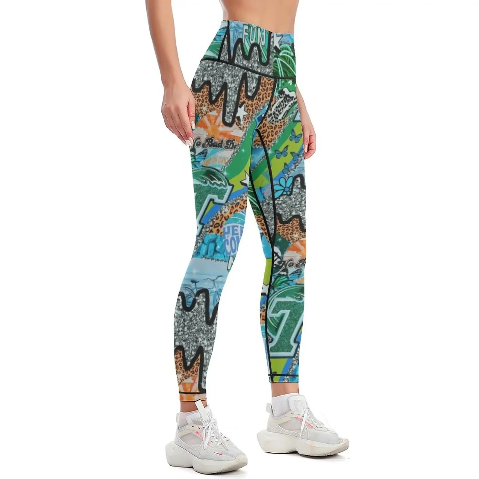 TU WALLPAPER Leggings Dames sp - Yoga Fitness Wallpaper recensie en prijs