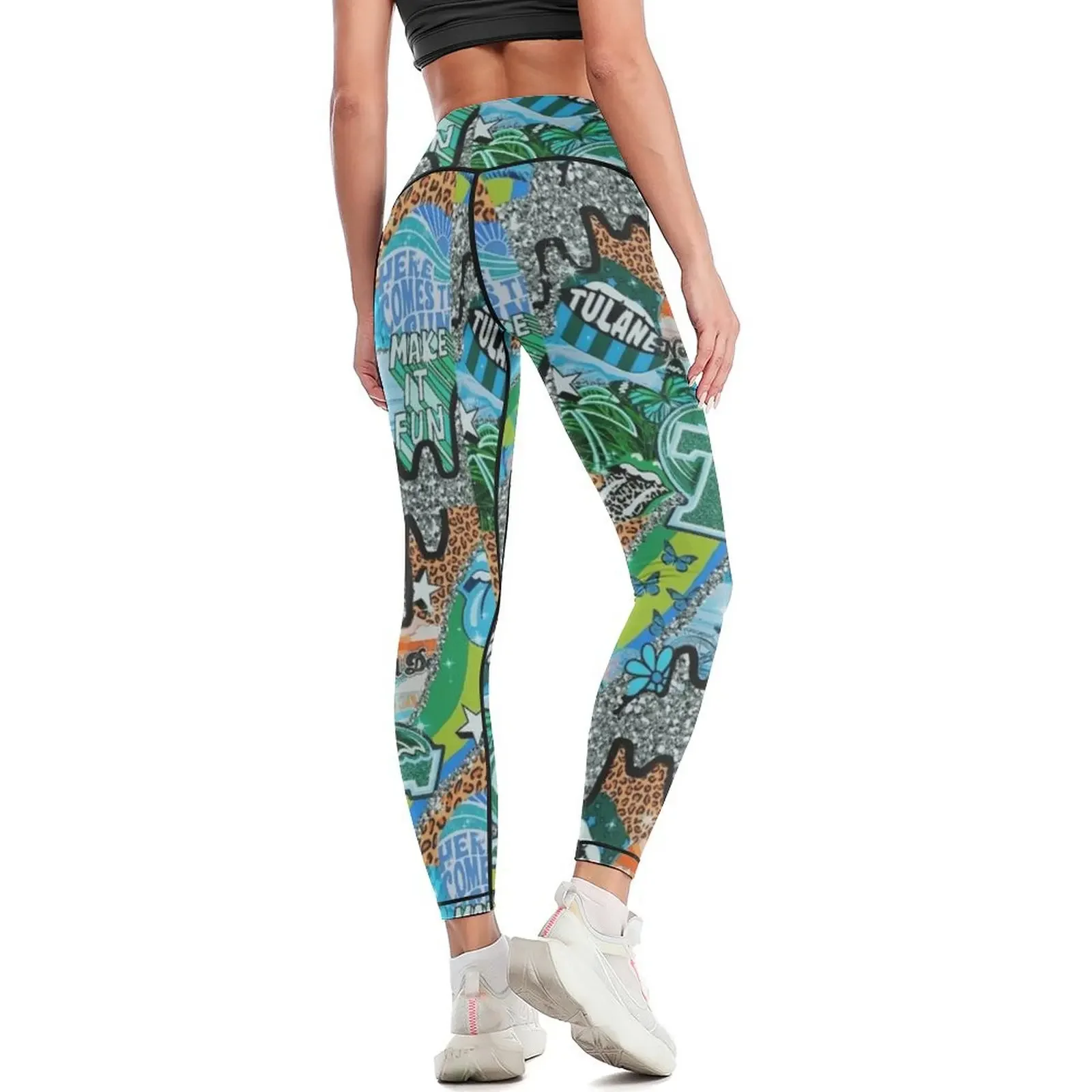 TU WALLPAPER Leggings Dames sp - Yoga Fitness Wallpaper recensie en prijs