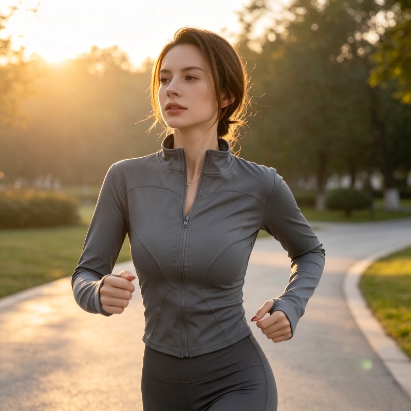 Dames Slim Fit Yoga Jas, Strak - Yoga Fitness Jacket recensie en prijs