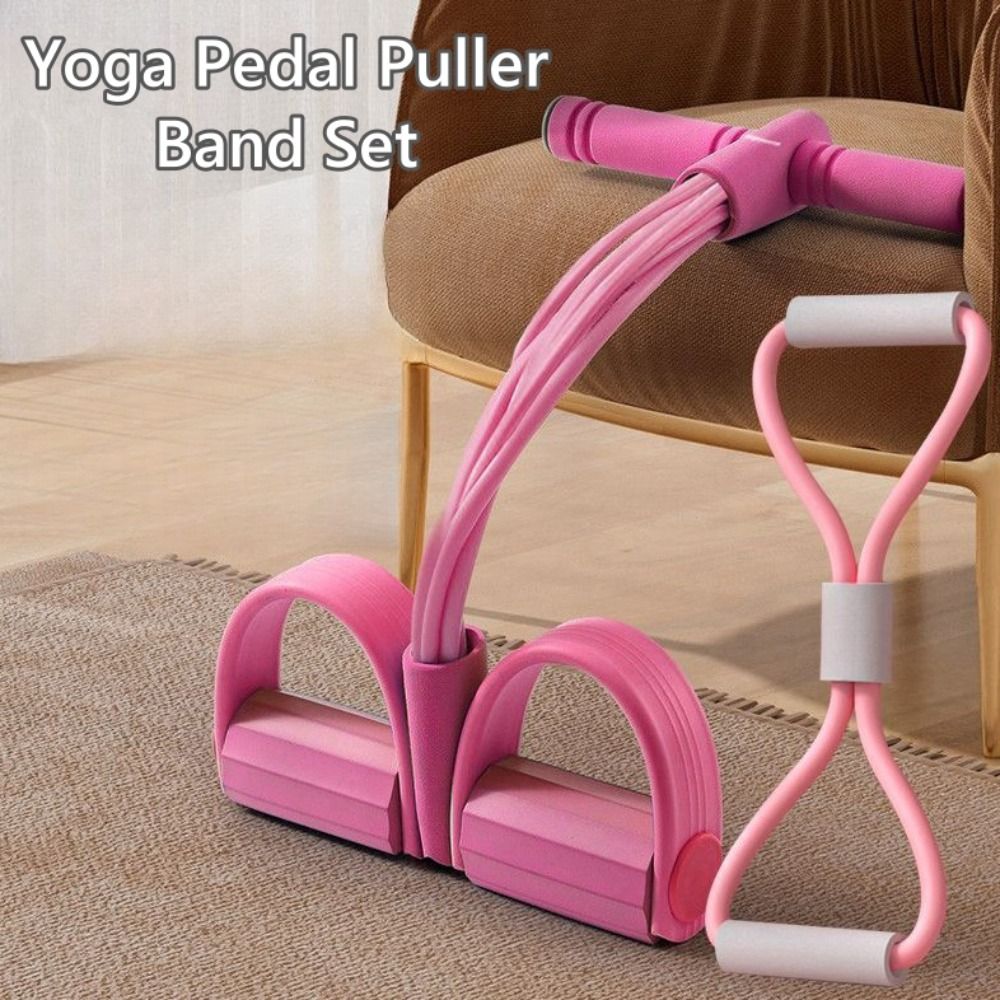Weerstandsbanden met 6 buizen, - Yoga Fitness At Home recensie en prijs