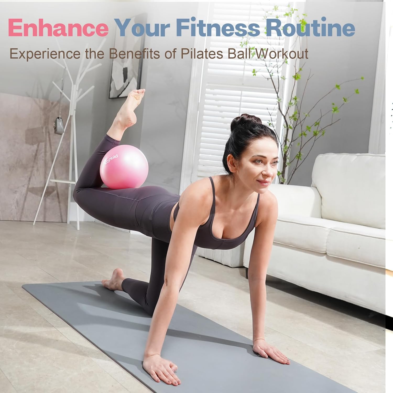 Kleine oefenbal, 9 inch mini p - Yoga Fitness At Home recensie en prijs