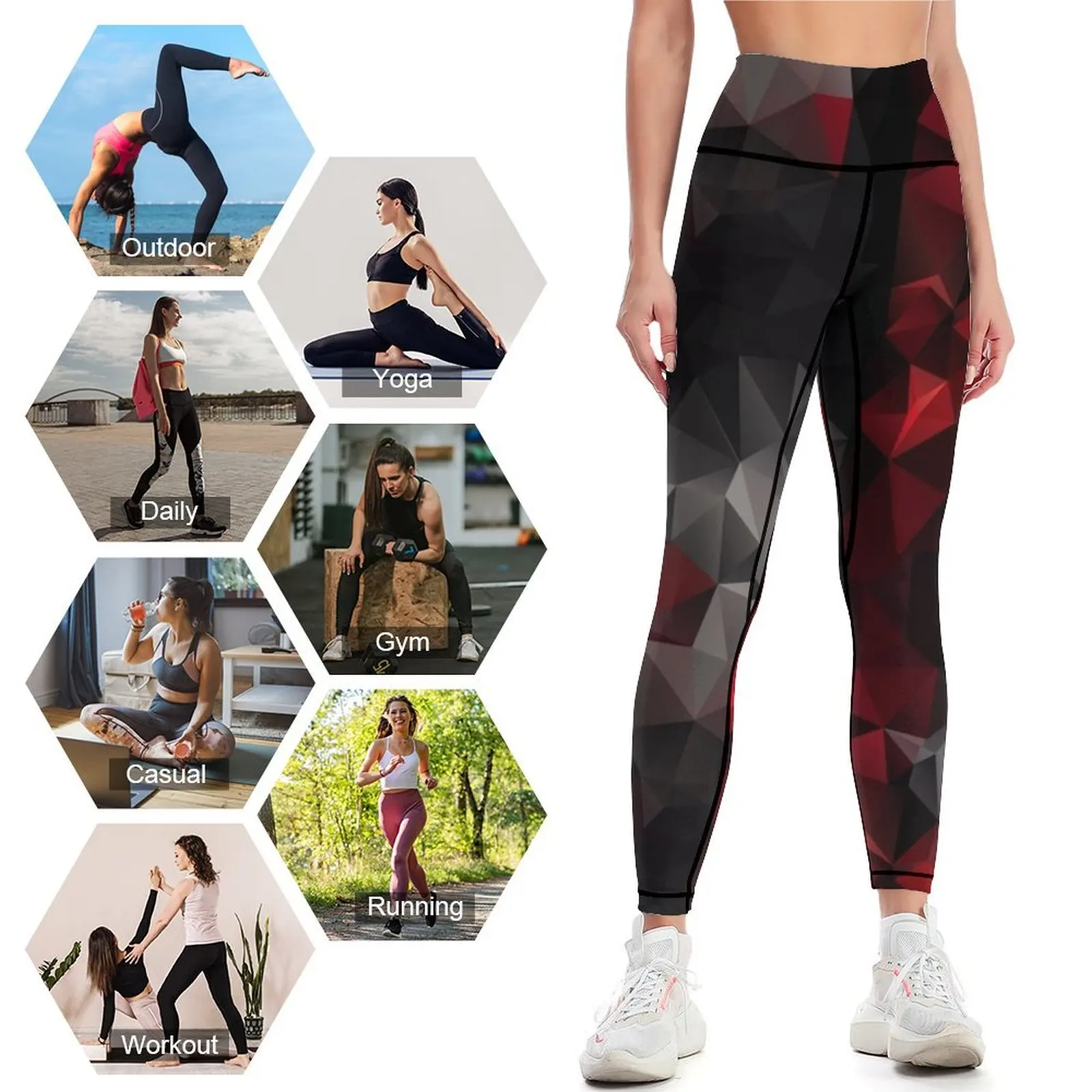 Abstracte achtergrond van drie - Yoga Fitness Wallpaper recensie en prijs