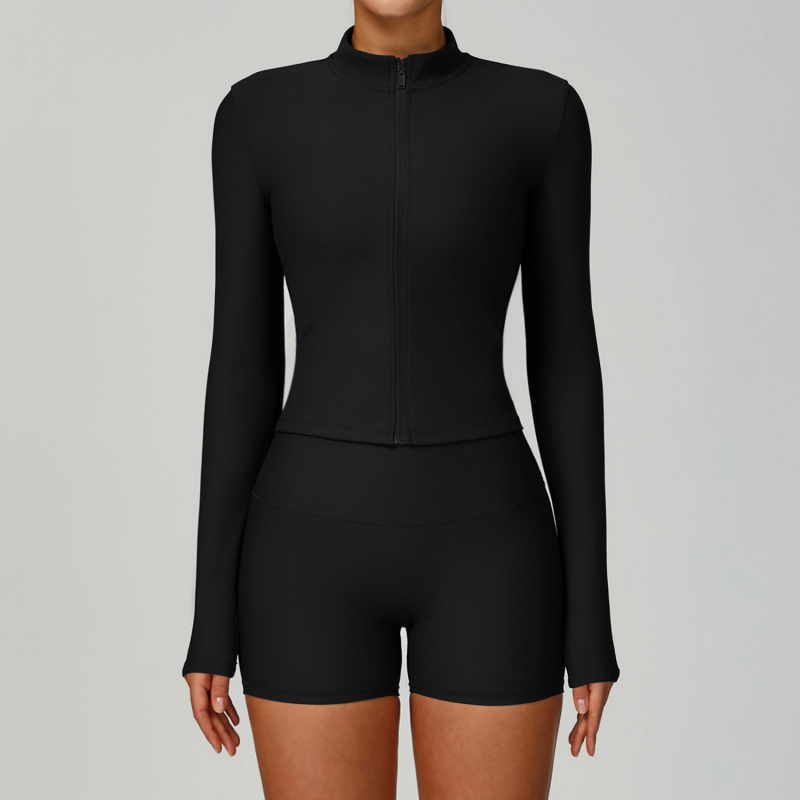 BIANHUI Opstaande kraag met sc - Yoga Fitness Jacket recensie en prijs