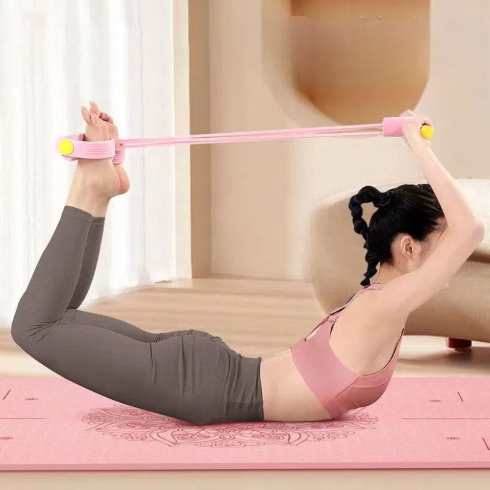 Weerstandsbanden met 6 buizen  - Yoga Fitness At Home recensie en prijs