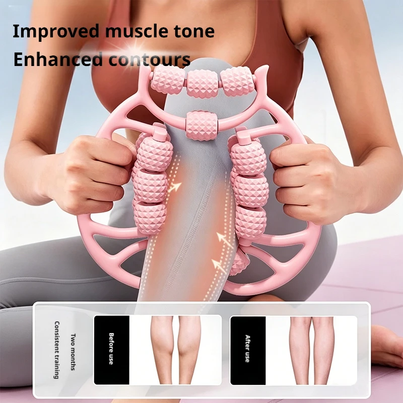 18-wielige beenmassageroller r - Yoga Fitness Ring recensie en prijs