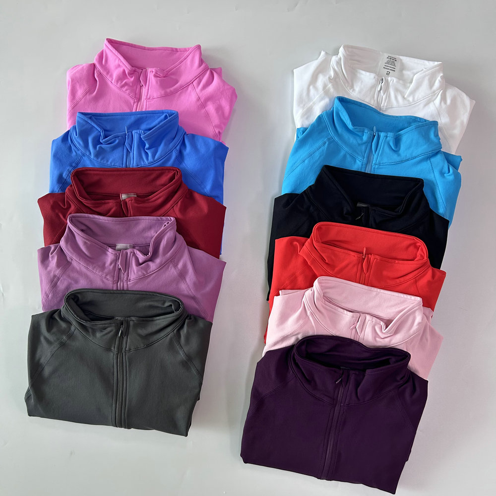 Geen logo yoga-jas met halfrit - Yoga Fitness Jacket recensie en prijs