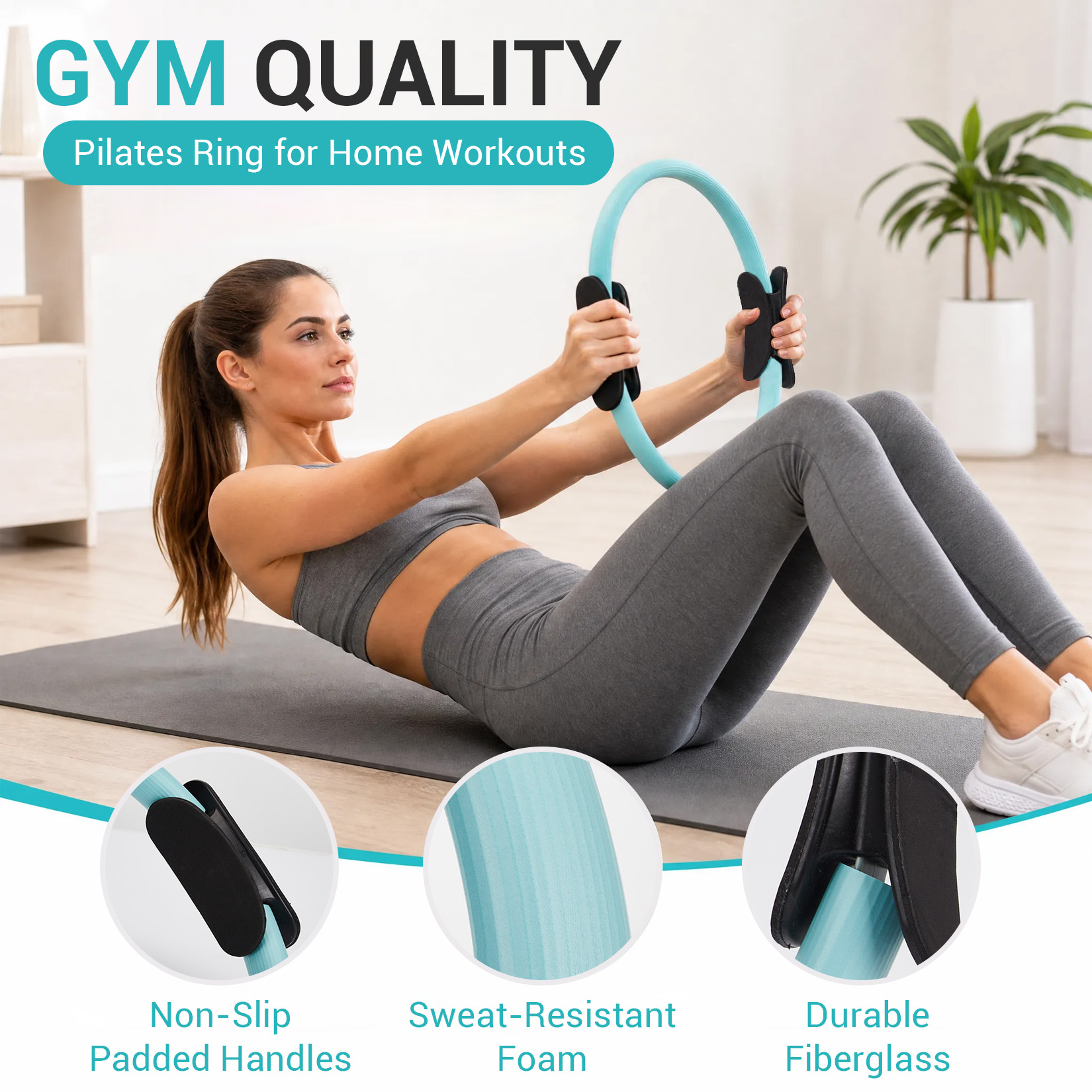 Pilates trainingsset, 6-in-1 p - Yoga Fitness Ring recensie en prijs